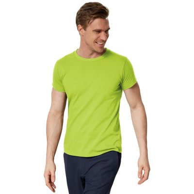B&Q -  T-ShirtBasic Top For Men -304312Bright Green L