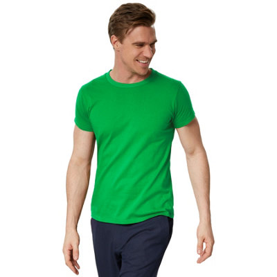B&Q -  T-ShirtBasic Top For Men -304319Green Xxl