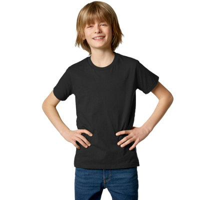 B&Q -  T-ShirtUnisex Top For Children -304333Black 140 (10-12Y)