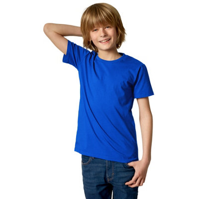 B&Q -  T-ShirtUnisex Top For Children -304366Blue 116 (5-7Y)