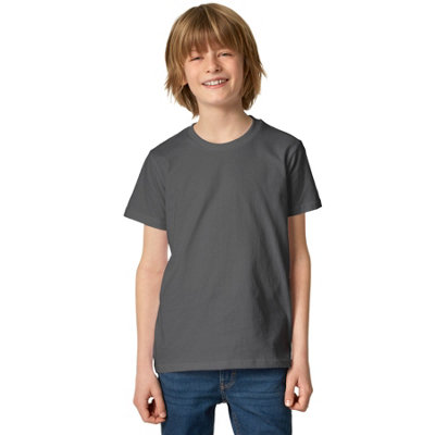 B&Q -  T-ShirtUnisex Top For Children -304385Grey 104 (3-4Y)