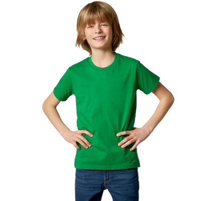 B&Q -  T-ShirtUnisex Top For Children -304395Green 104 (3-4Y)