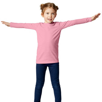 B&Q -  Children  Long-Sleeved Top -304434Rose 152 (12-14Y)