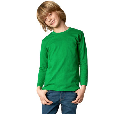 B&Q -  Children  Long-Sleeved Top -304482Green 128 (8-10Y)