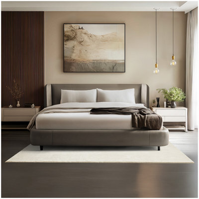 Tectake Rug Zonelle Short Pile And Ultra-Soft Carpet In Rectangular Or Round Design 140 X 200 CmCream from B&Q