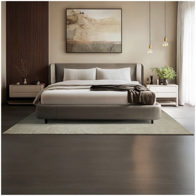 Tectake Rug Zonelle Short Pile And Ultra-Soft Carpet In Rectangular Or Round Design 160 X 230 CmSand from B&Q