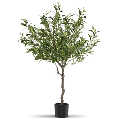 Tectake Artificial PlantOlive TreeRealistic LookLow-Maintenance 120 Cm