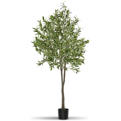 Tectake Artificial PlantOlive TreeRealistic LookLow-Maintenance 180 Cm