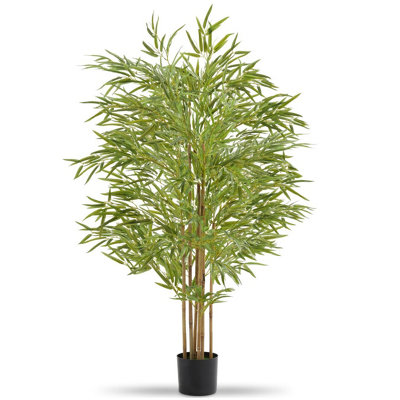 Tectake Artificial PlantBamboo GrassRealistic LookLow-Maintenance 150 Cm