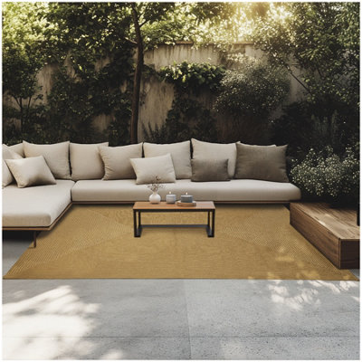 Tectake Rug Raya In Boho Style For Indoor And OutdoorDurableEasy-Care Materials 160 X 230 CmBrown from B&Q