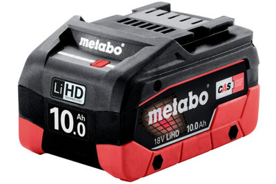 Metabo Lihd Battery Pack 18V 10Ah Lihd Cas Compatible Air Cooled 625549000 from B&Q