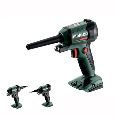 Metabo Cordless 18V Blower Inflator Deflator Air Duster Clean Blow Gun 600798850 from B&Q