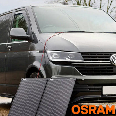 Osram Battery Charge Solar 100W With Controller Portable Power Off-Grid For Campervans, Caravans, And Motorhomes - Image 3