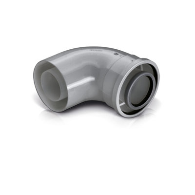 Worcester Bosch 90 Degree Flue Bend 7738112874 from B&Q