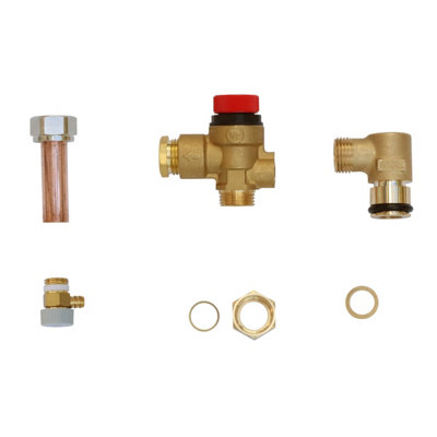 Worcester Bosch Greenstar 4000 Remote Pressure Relief Valve Kit 7733601314 from B&Q