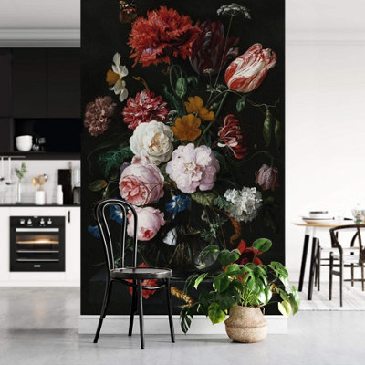 Anaglypta Vase Of Flowers Mural192X260Cm5466-4 from B&Q