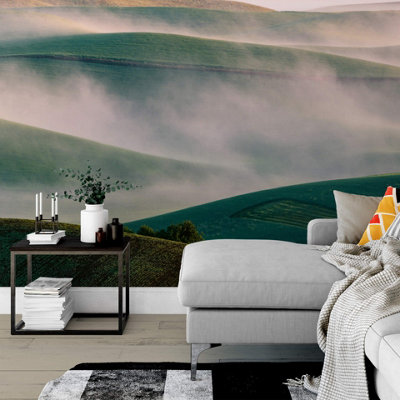 Anaglypta Foggy Hills Mural384X260Cm5069-8 from B&Q