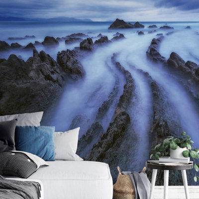 Anaglypta Seascape Mural384X260Cm5071-8 from B&Q