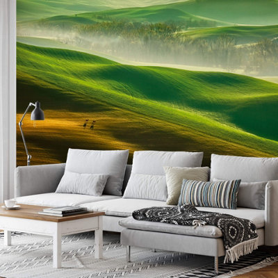 Anaglypta Hills Mural384X260Cm5073-8 from B&Q