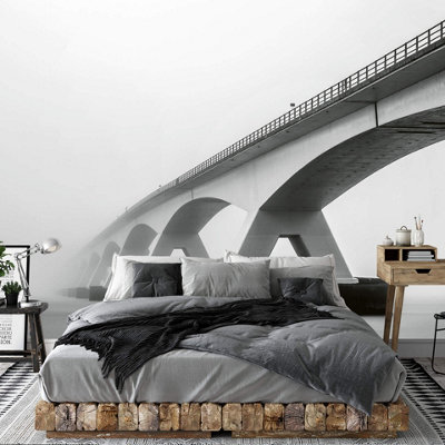 Anaglypta Bridge Architecture Mural384X260Cm5133-8 from B&Q
