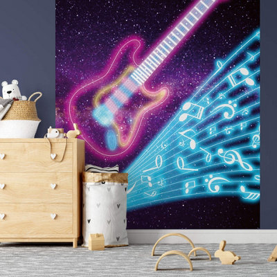 Anaglypta Kids Guitar192X260Cm5013-4 from B&Q