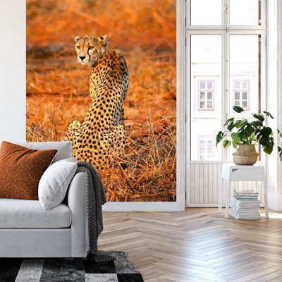 Anaglypta Leopard Safari Mural192X260Cm5075-4 from B&Q