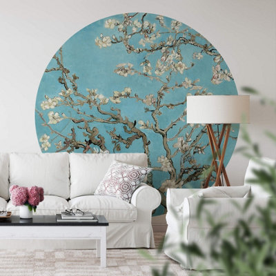 Anaglypta Van Gogh Almond Blossom Mural144X144Cm5454-R from B&Q