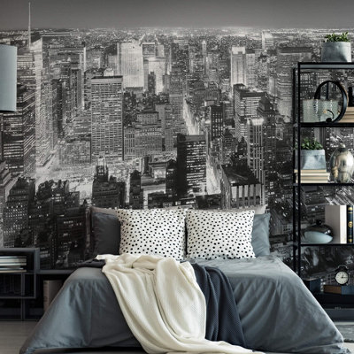 Anaglypta Midtown New York Mural384X260Cm5410-8 from B&Q