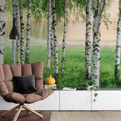 Anaglypta Nordic Forest Mural384X260Cm5424-8 from B&Q