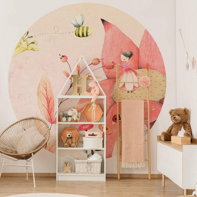 Anaglypta Thumbelina Mural144X144Cm5427-R from B&Q