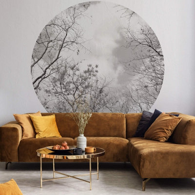 Anaglypta Tree Tops Mural144X144Cm5434-R from B&Q