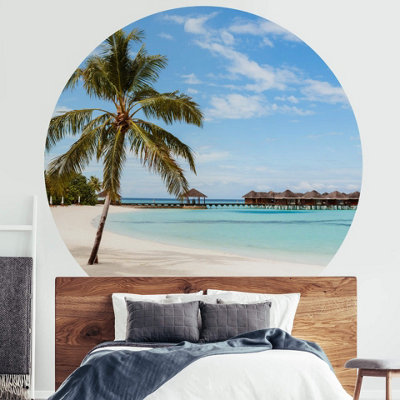 Anaglypta Maldives Mural144X144Cm5574-R from B&Q