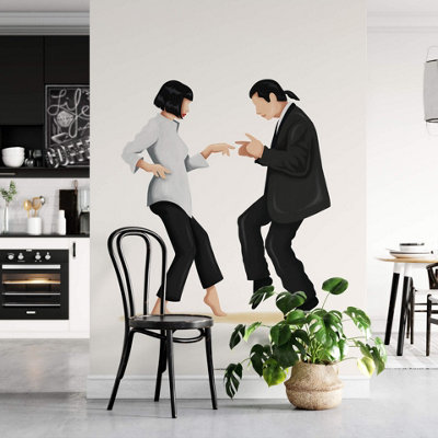 Anaglypta Pulp Fiction Mural192X260Cm5511-4 from B&Q
