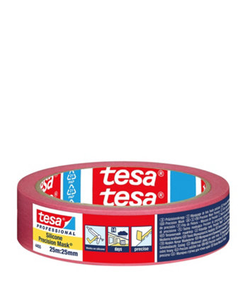 Tesa Professional Silicone Precision Masking Tape25mm X 25M from B&Q
