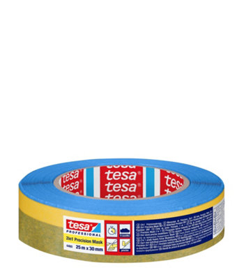 Tesa Professional 2 In 1 Precision Masking Tape30mm X 25M from B&Q