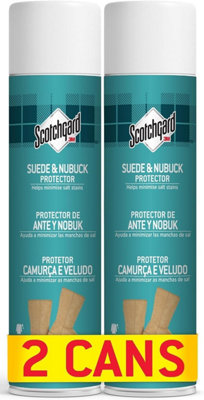 Scotchgard Leather Suede & Nubuck Protector 400Ml 2 Pack from B&Q