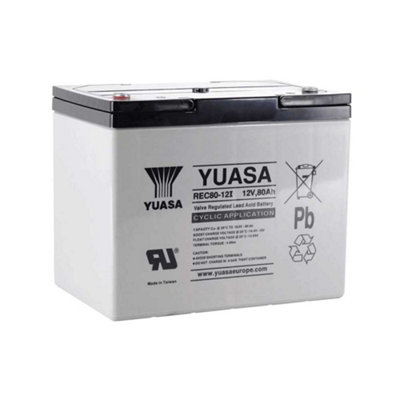 B&Q -  Rec80-12I 80Ah 12V Agm Vrla Battery(F11 M6)