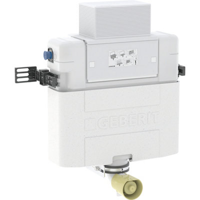 Geberit Alpha 820mm Concealed Dual Flush Toilet Wc Cistern Wall Hung Btw 6/3L from B&Q