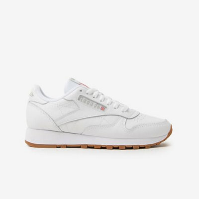  - Reebok Men Classic Leather SneakerFtwr White / Pure Grey 3 / Rubber Gum-0310