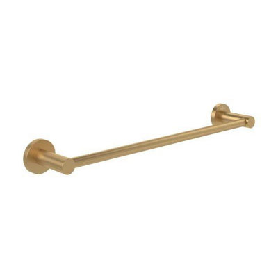 Villeroy & Boch Elements Tender Towel Rail Brushed Gold from B&Q
