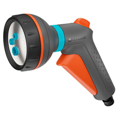 Gardena 4 Function Hose Spray Gun from B&Q