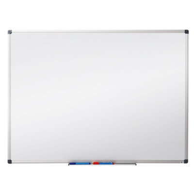 Floordirekt Magnetic Whiteboard Dry Erase Notice Memo Board Aluminium Frame For Office Home White30 X 45 Cm from B&Q