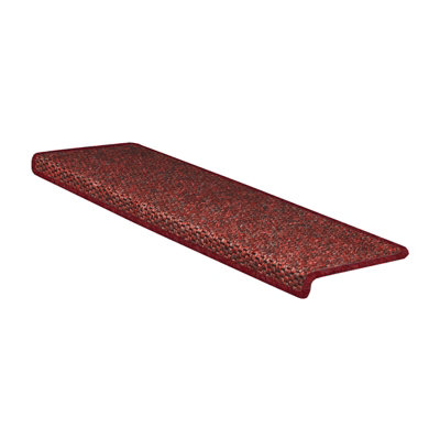 Floordirekt Calcutta Self Adhesive Soft Sisal Stair Tread Mat For Indoor Stairs Rectangular Red 23.5 X 65 Cm from B&Q
