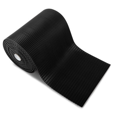 Floordirekt Multi Grip Anti Slip Workplace Mat 13.5mm Antibacterial Drainage Anti Fatigue Black 120 X 100 Cm