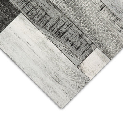 Floordirekt Plaza Cuban Oak 909M Cv Sheet Vinyl Flooring Pvc 2.80mm R10 Bfl-S1 Underfloor Heating Kitchen Living Grey 100 X 200 Cm