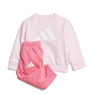  - Adidas Unisex Baby Big Logo Essentials JoggerClear Pink / White18-24 Months