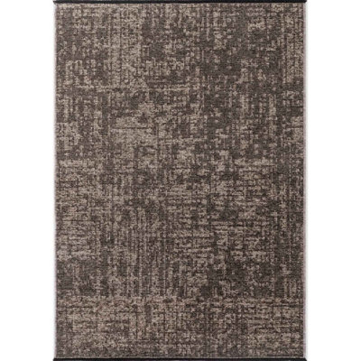 The Rugs Brilliance Prisma Short Pile Rug Modern Velour Area Rug And Runner In Beige from B&Q