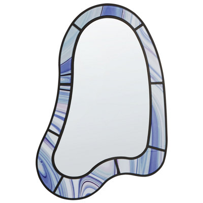 B&Q -  Wall Mirror Montsec 49 Cm 83 Cm Violet
