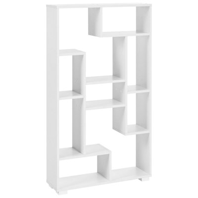 Beliani Shelving Unit Alma 122 Cm White from B&Q