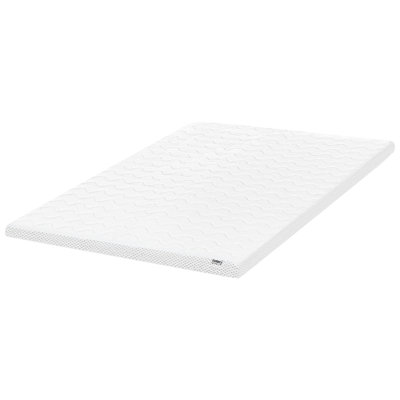 Beliani Gel Mattress Topper Frosty 140 X 200 Cm (Eu Double) from B&Q